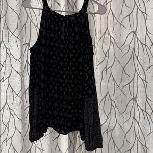 Target Black and White Patterned Top